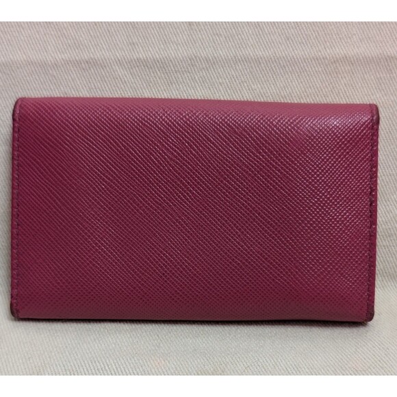 PRADA Pink Leather Key Case 6 Key Holder - Picture 2 of 3